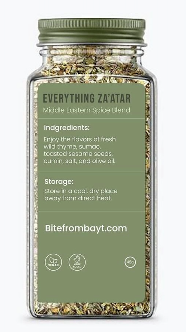 Everything Za'atar- Mediterranean Herb Mix