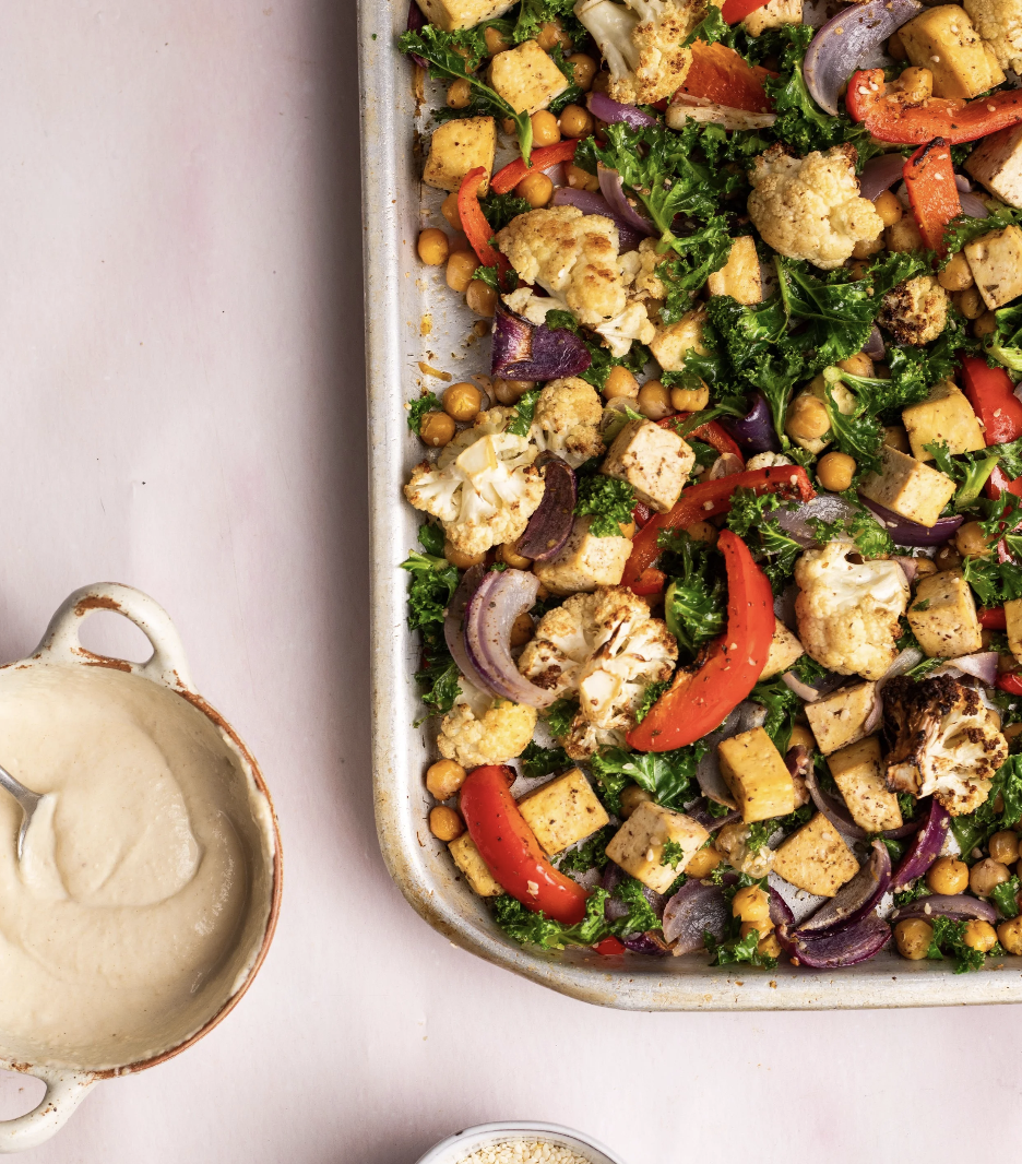 Za'atar Tofu One Sheet Pan