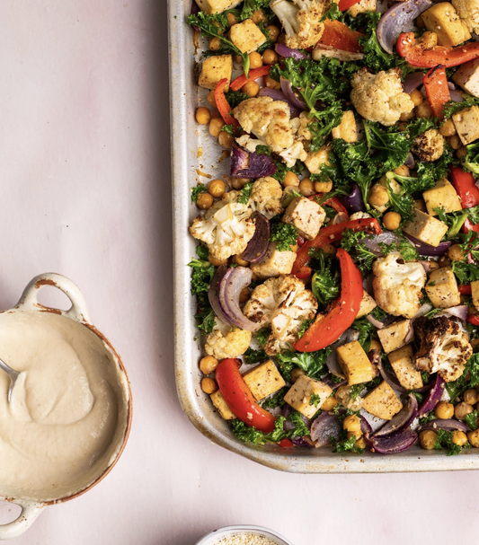Za'atar Tofu One Sheet Pan